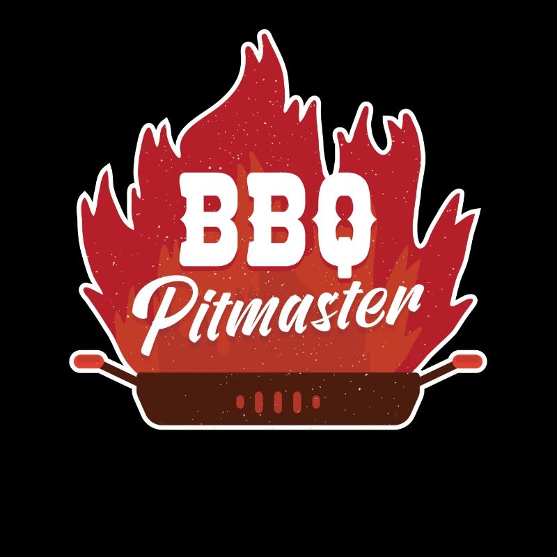 BBQ Pitmaster Flaming barbecue pleasure