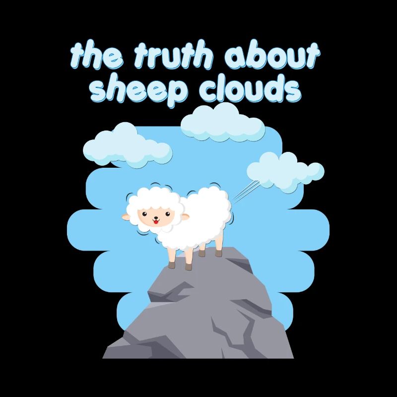 Sheep Sheep The truth about sheep clouds Sleep