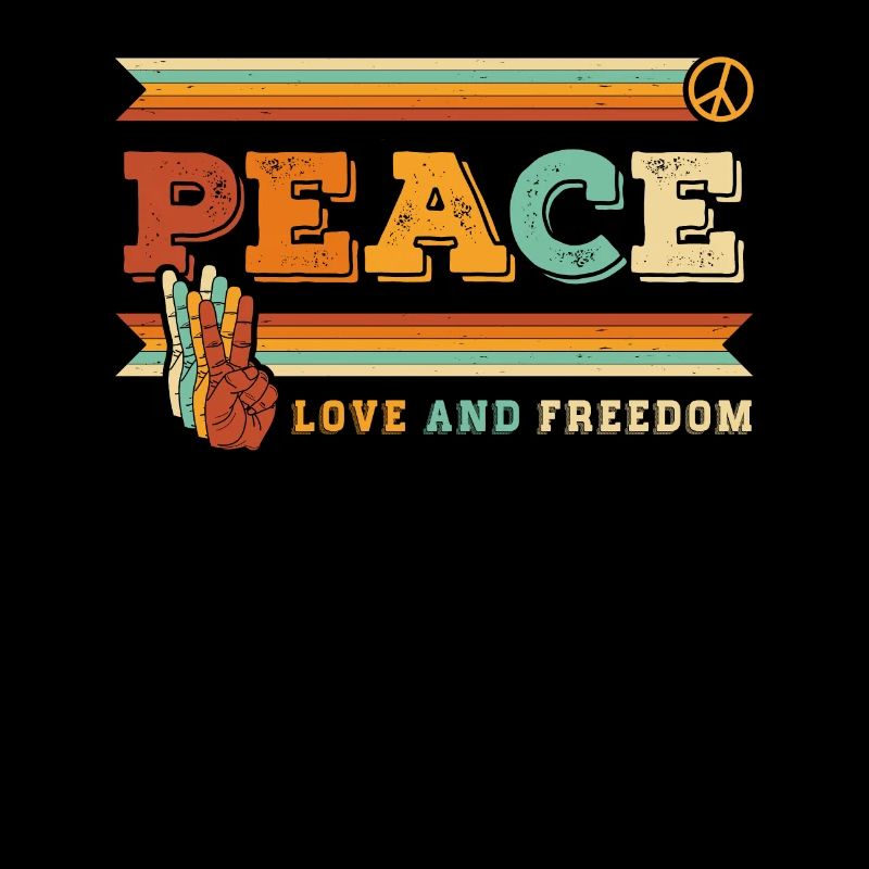 Paix Amour Liberté Paix Main Doigts Signe