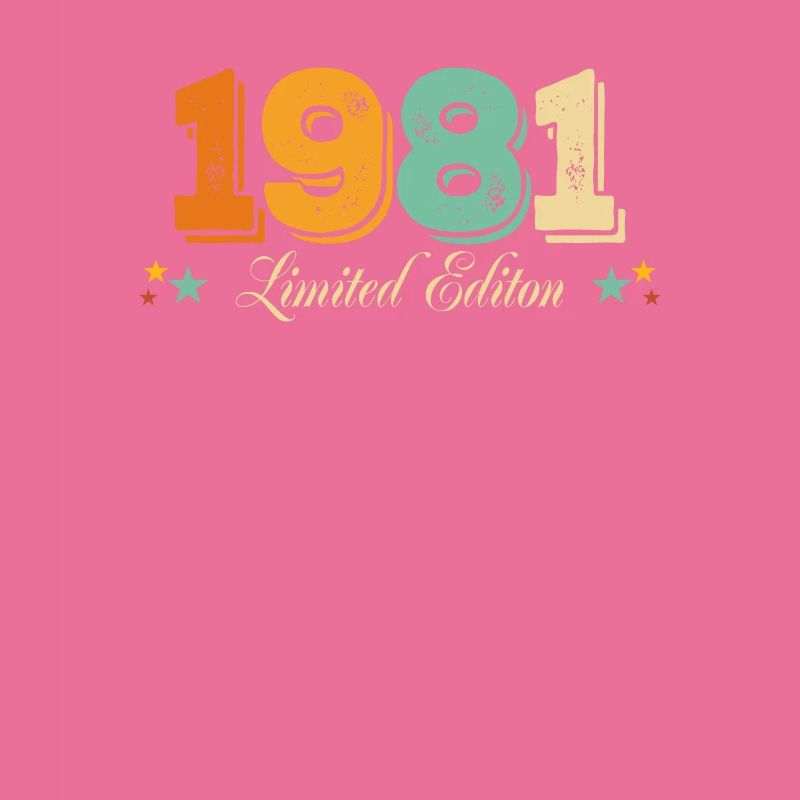40e anniversaire 40 ans 1981 Mai Limited
