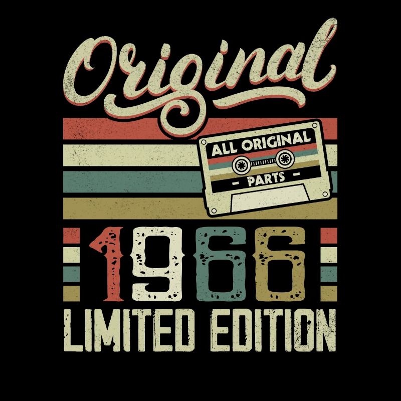 Vintage 1966 Cadeau D'anniversaire Rétro 1966