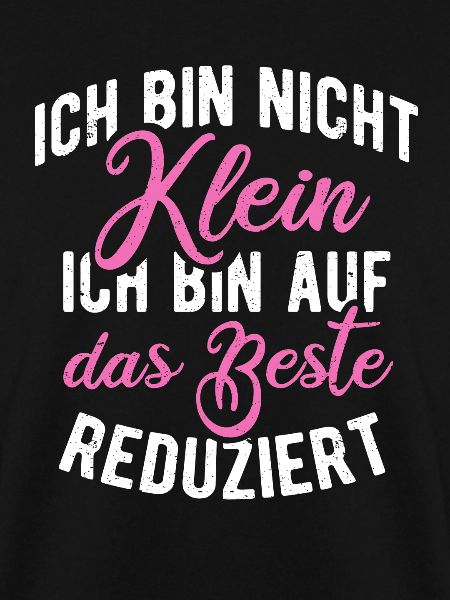 Ich bin nicht klein