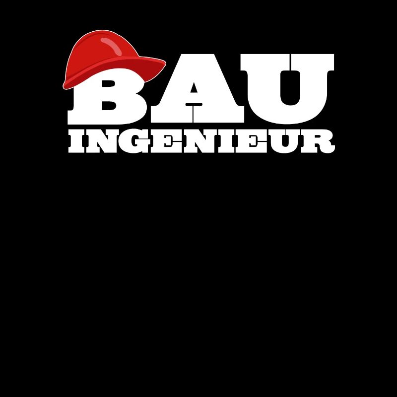 Bauingenieur Logo mit Schutzhelm
