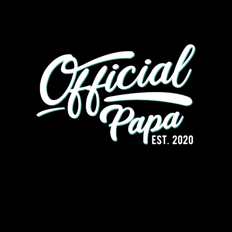 Official Papa 2020 Werdender Vater