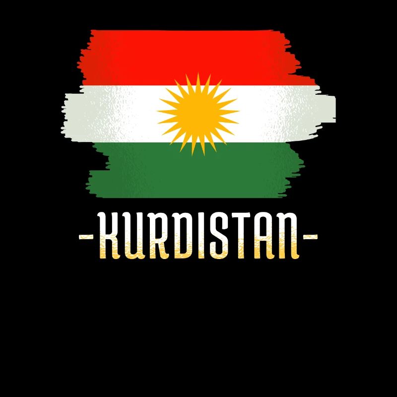 Drapeau du Kurdistan Son cadeau Biji Kurdes