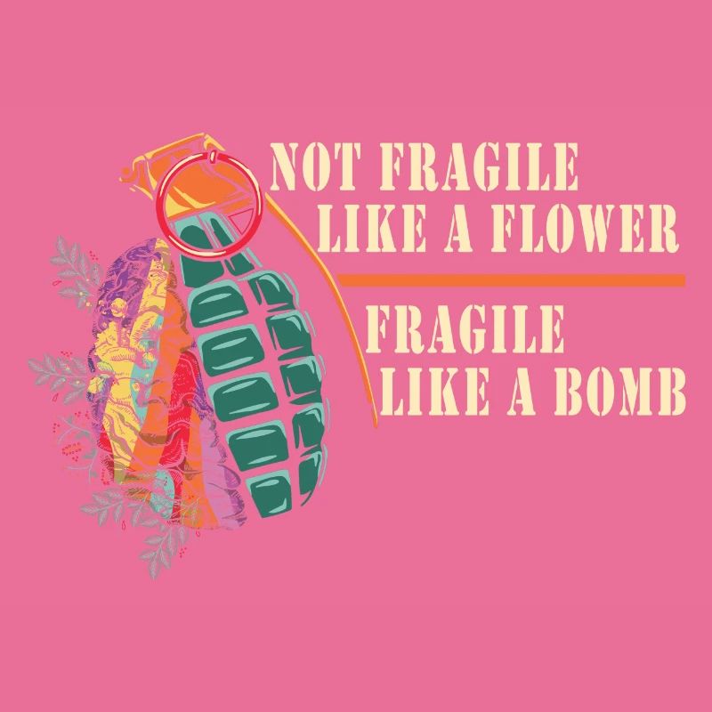 Pas fragile comme une fleur, mais un