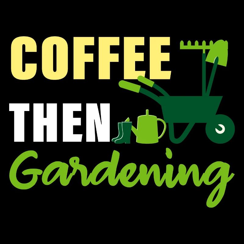 Kaffee Gartenarbeit Garten