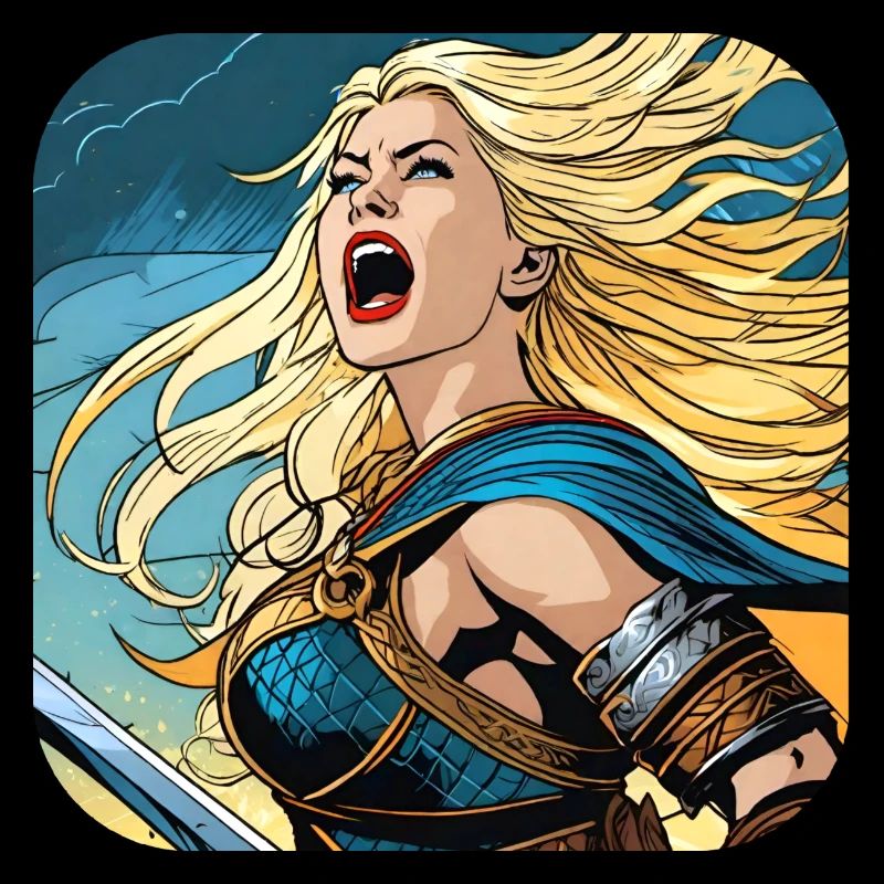 Fière Viking Germanin Shieldmaiden