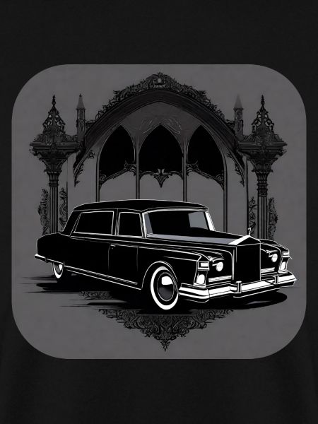Cooler Oldtimer Leichenwagen