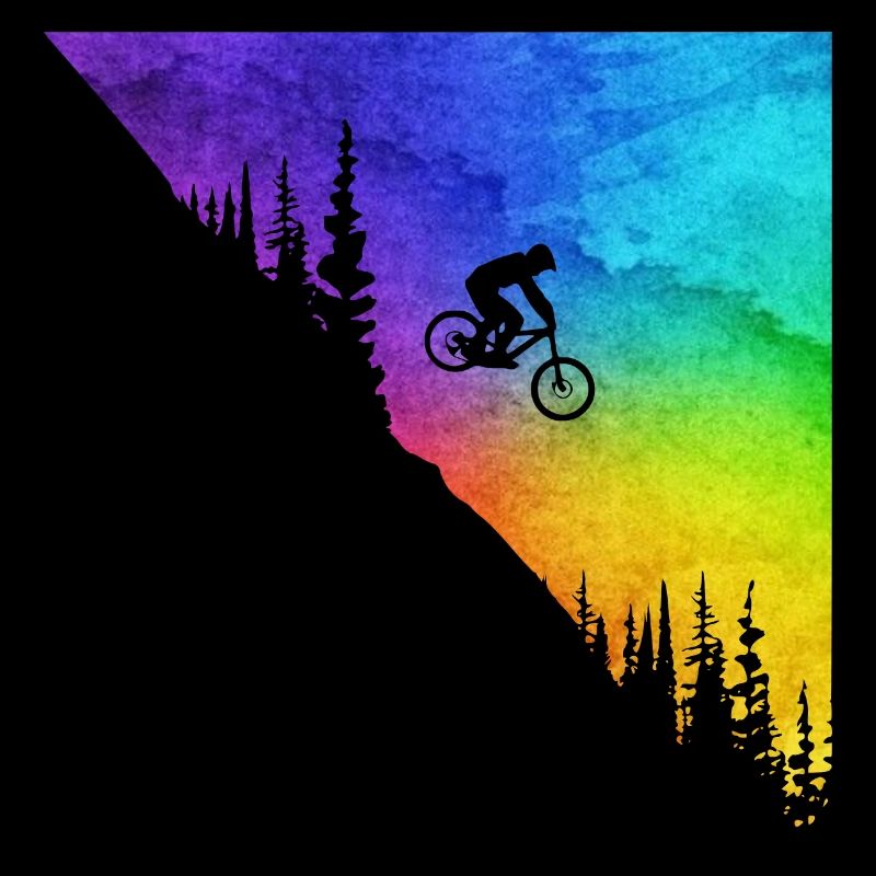 MTB Bergab - Colors - Downhill
