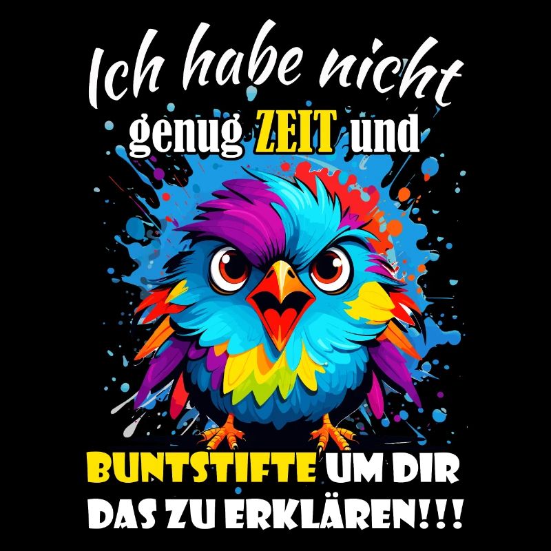 Nicht genug Zeit und Buntstifte!