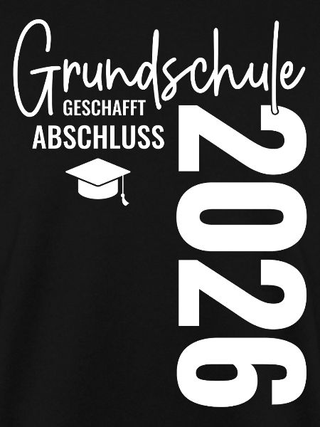 Grundschule Abschluss 2026 geschafft