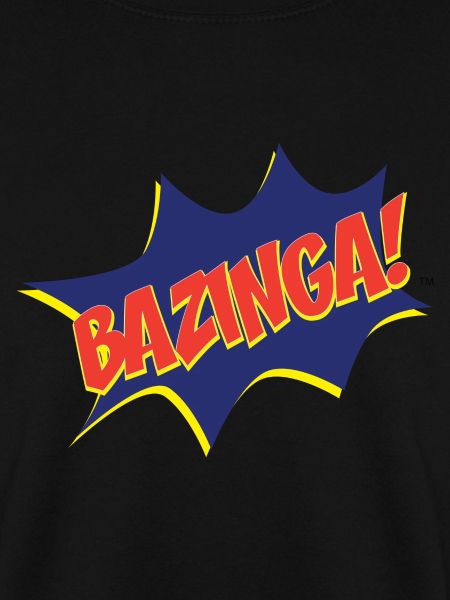 Frauen T-Shirt Bazinga Comic