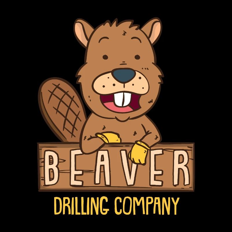 Castor drôle humour forêt rivière barrage bois