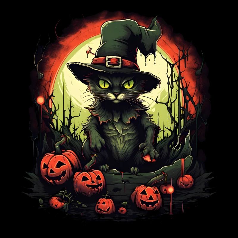 Halloween Katze