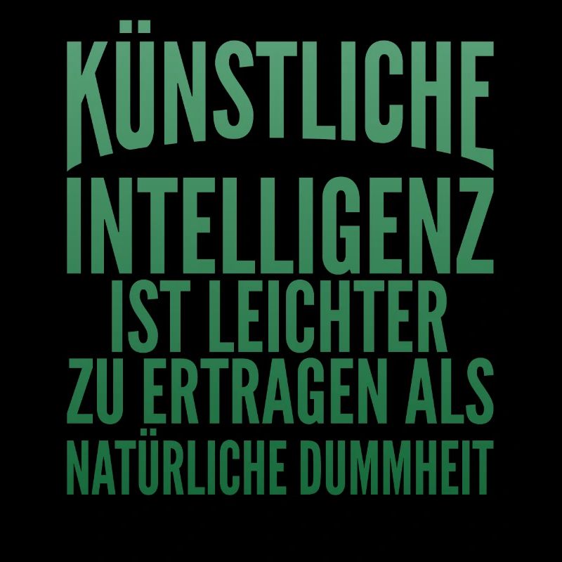 künstliche Intelligenz natürlich Dummheit Geschenk