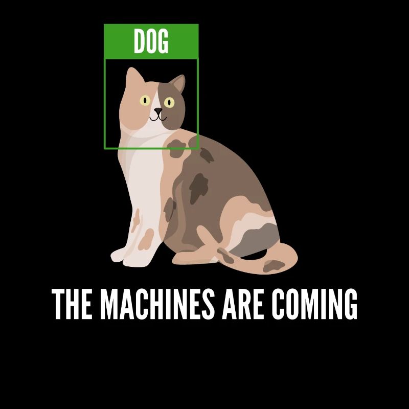 Artificial intelligence cat dog future gift