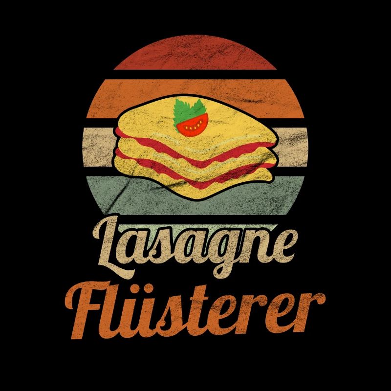 Retro Lasagne Flüsterer Auflauf
