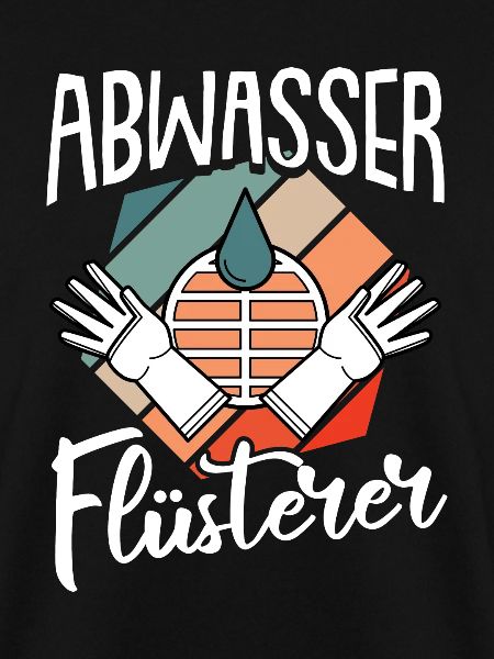 Retro Abwasser Flüsterer Abwassertechniker