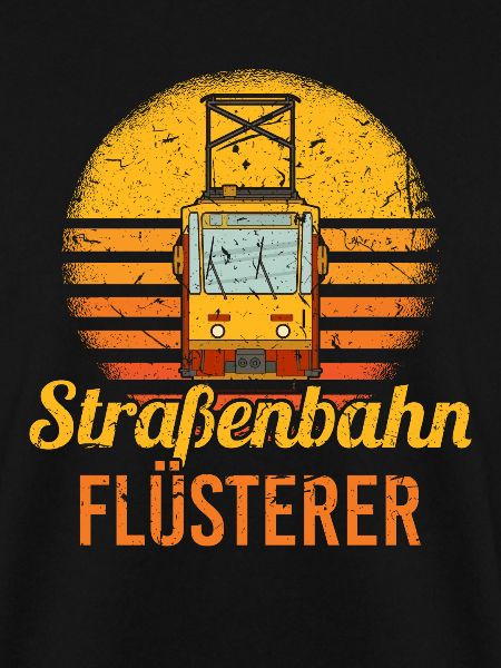 Retro Straßenbahn Flüsterer Straßenbahnfahrer