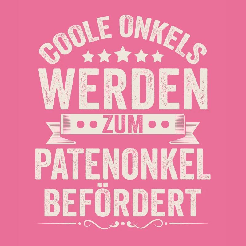 Coole Onkels werden Patenonkel Taufpate