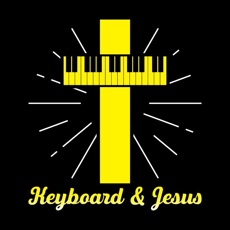Keyboard & Jesus Gift