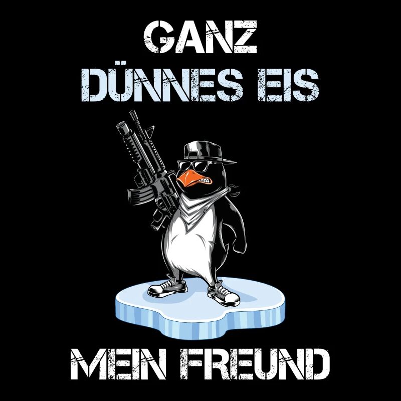 Very thin , my friend. Penguin Tshirt |