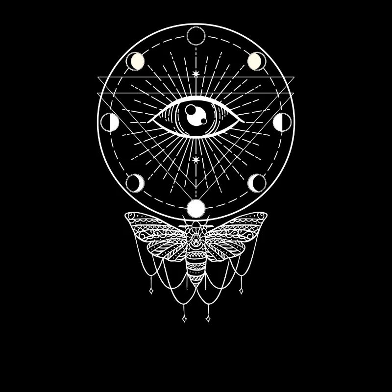 Moon phases moth moths