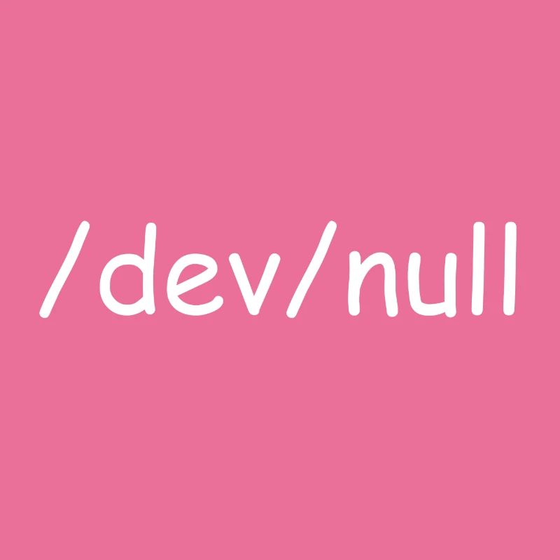 Nulldevice / dev / null cadeau unix