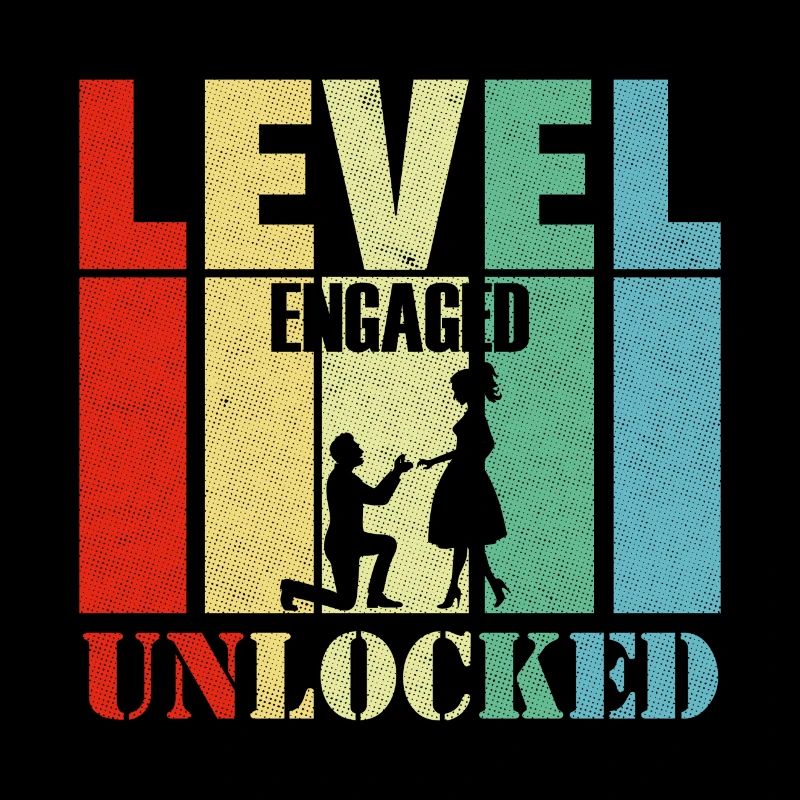 Marriage proposal Wedding Level Nerd Gift