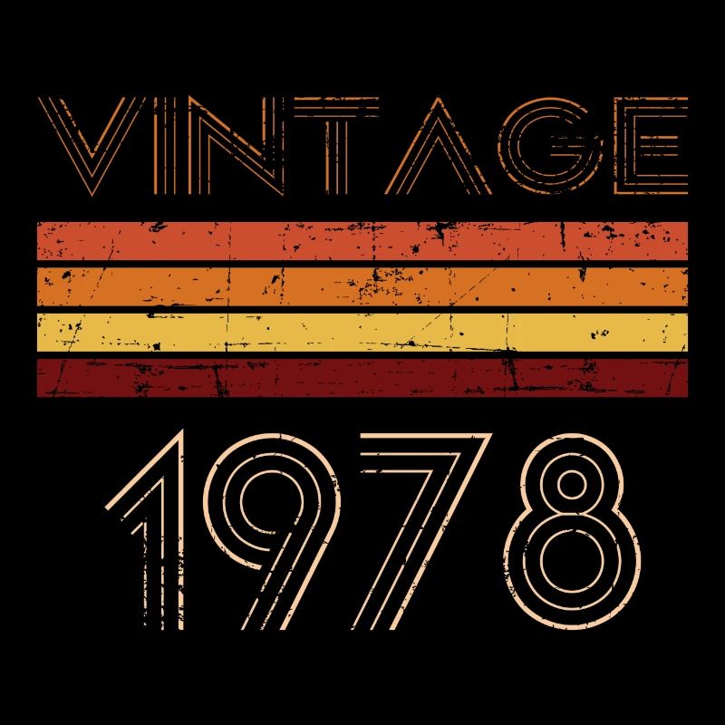 Vintage Style 1978 Geschenk