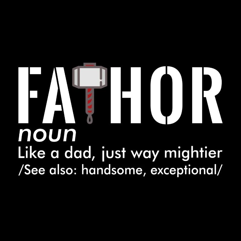 Fathor comme un papa juste un cadeau beaucoup plus léger