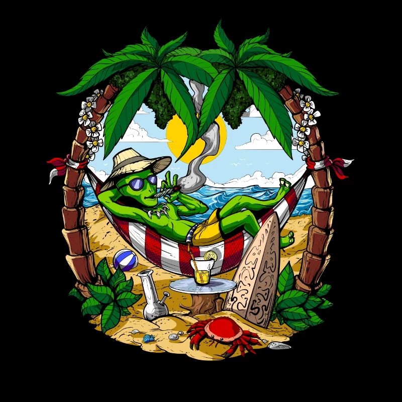 Alien Stoner Beach Party