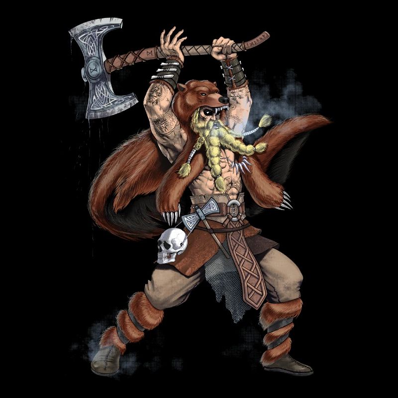 Nordischer Wikingerkrieger
