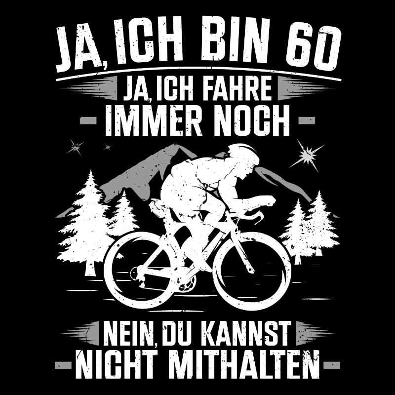 60 & Rad: Du kannst nicht mithalten! Geschenkidee