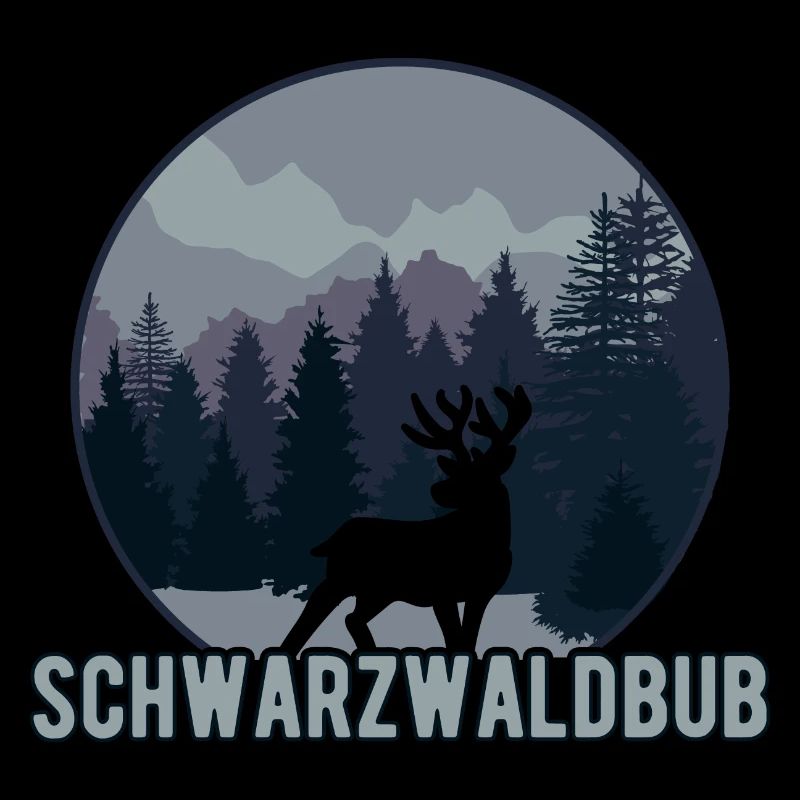 Schwarzwaldbub Hirsch Schwarzwald