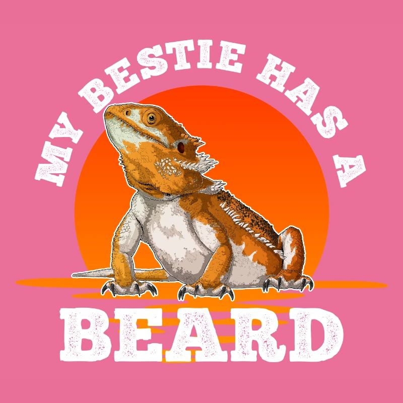 Bartagame Meine beste Freundin Hat Einen Bart