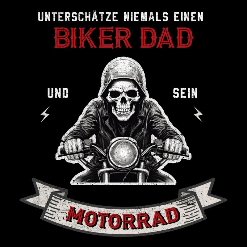 Motorrad Vater Papa