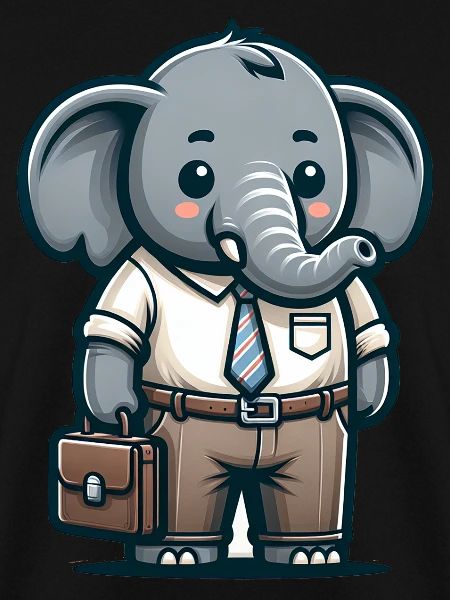 Cute Elephant Teacher
