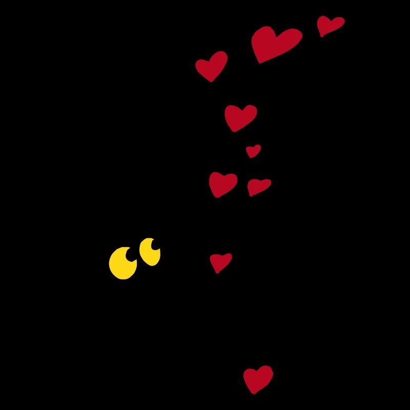 cat catches hearts