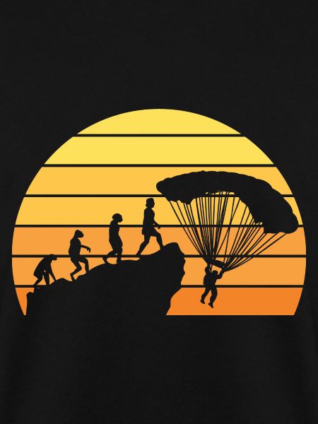 Fallschrimspringen Evolution Urmensch Parachute