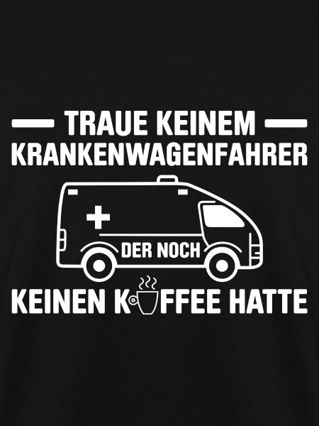 Krankenwagenfahrer Notfallfahrer Patiententranspor