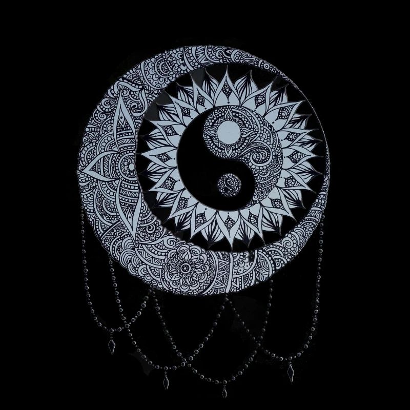 Mond und Sonne Mandala