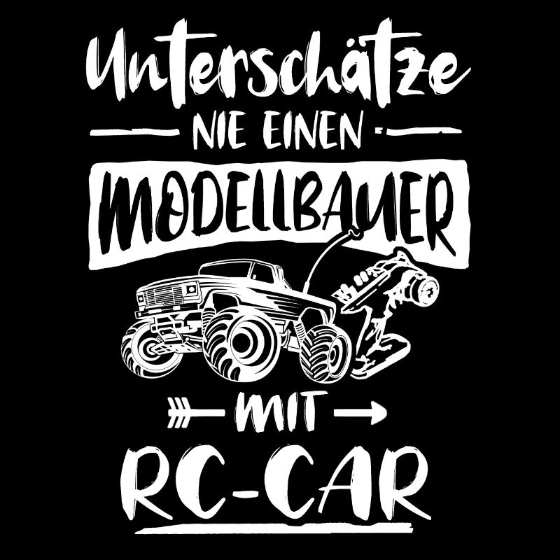 Modellbauer RC Unterschaetze Mann