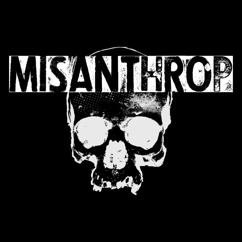 Misanthrope - I hate people's skull