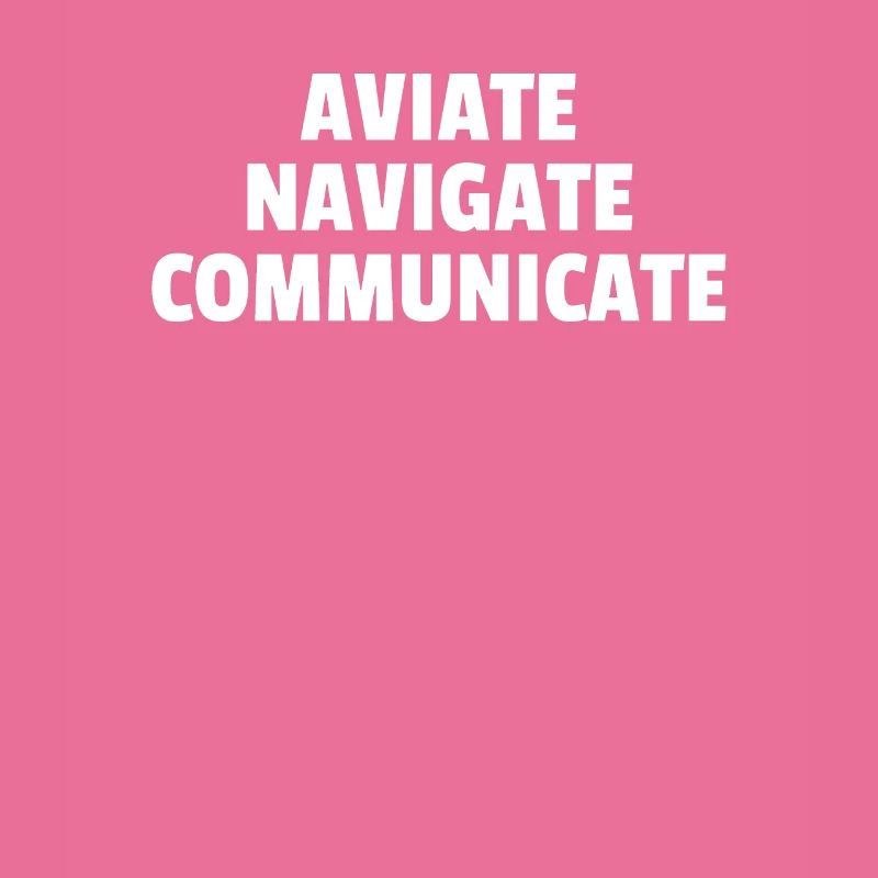 Aviate Navigate Communicate