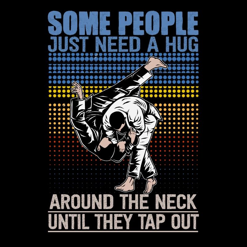 Some People Just Need A Hug Cage Fighter