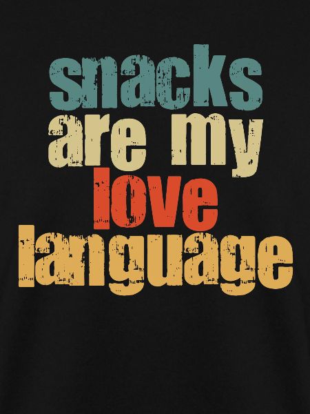 Snacks sind meine Liebessprache