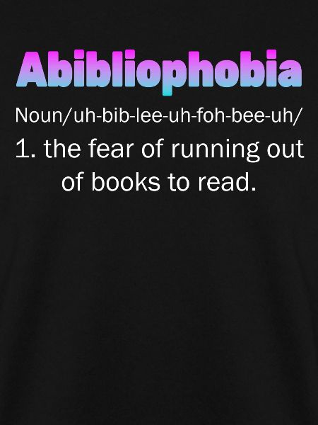 Abibliophobie Bücherwurm Lesebücher