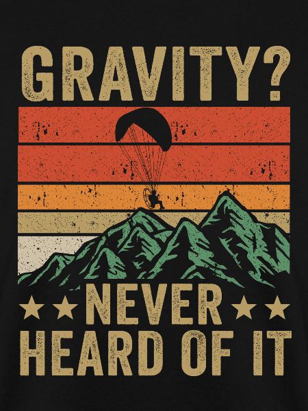 Lustiges Paramotor Gravitations-Meme
